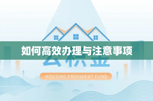 兴义如何高效办理与注意事项