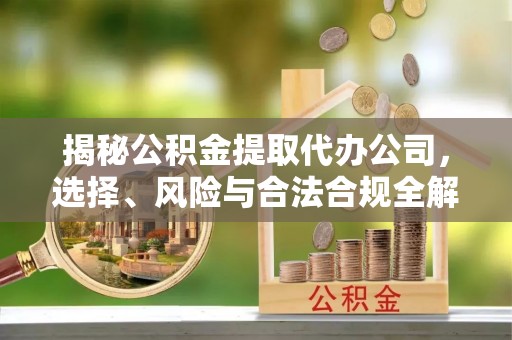 兴义揭秘公积金提取代办公司，选择、风险与合法合规全解析