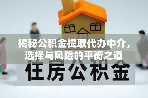 兴义揭秘公积金提取代办中介，选择与风险的平衡之道