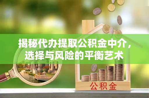 兴义揭秘代办提取公积金中介，选择与风险的平衡艺术