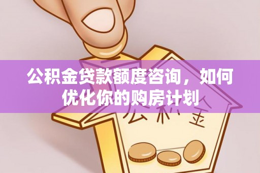 兴义公积金贷款额度咨询，如何优化你的购房计划