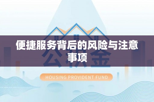 兴义便捷服务背后的风险与注意事项
